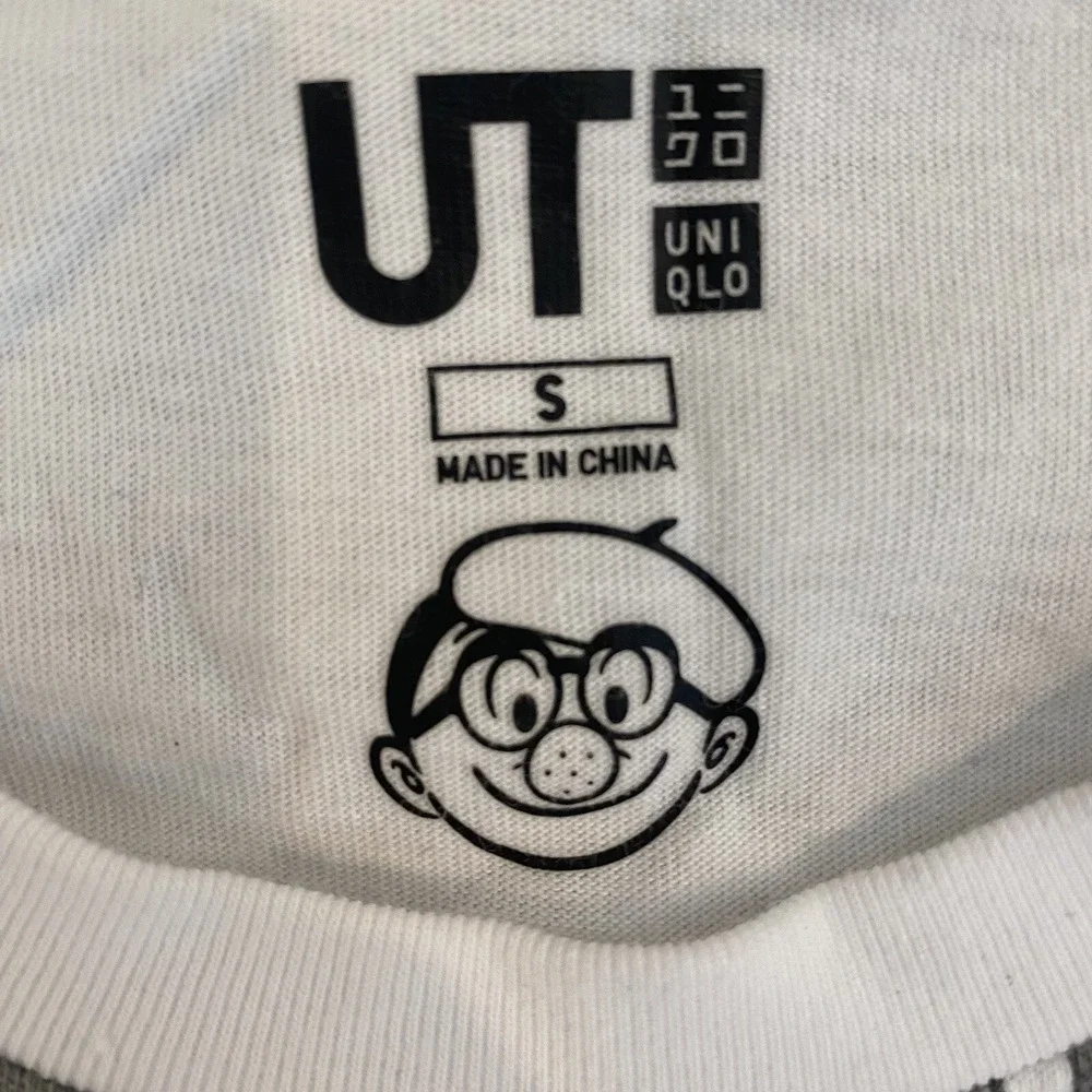 UNIQLO Tezuka World Size S T-Shirt Osamu Tezuka Astro boy UT Japan Rare Graphic